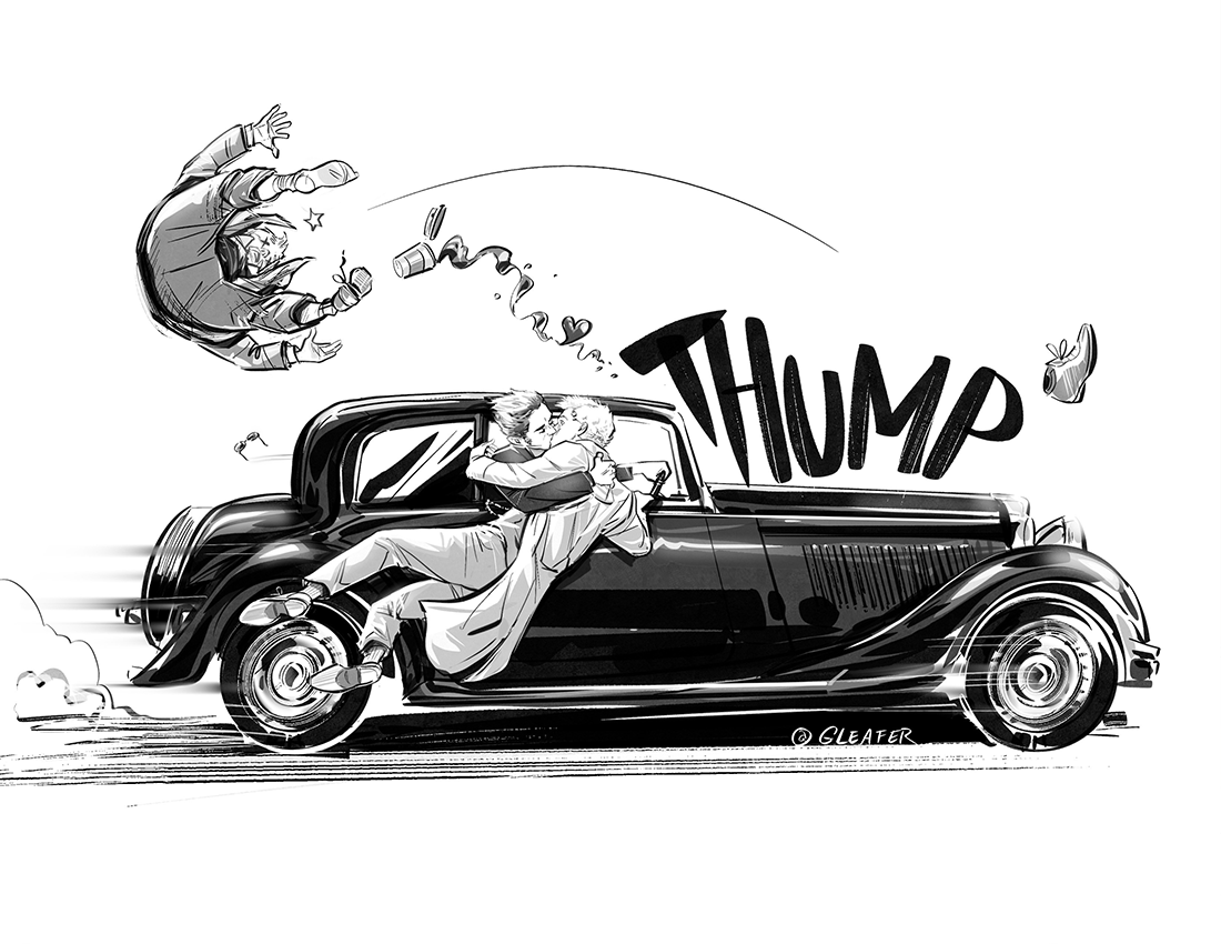 Thump! Signed Art Print