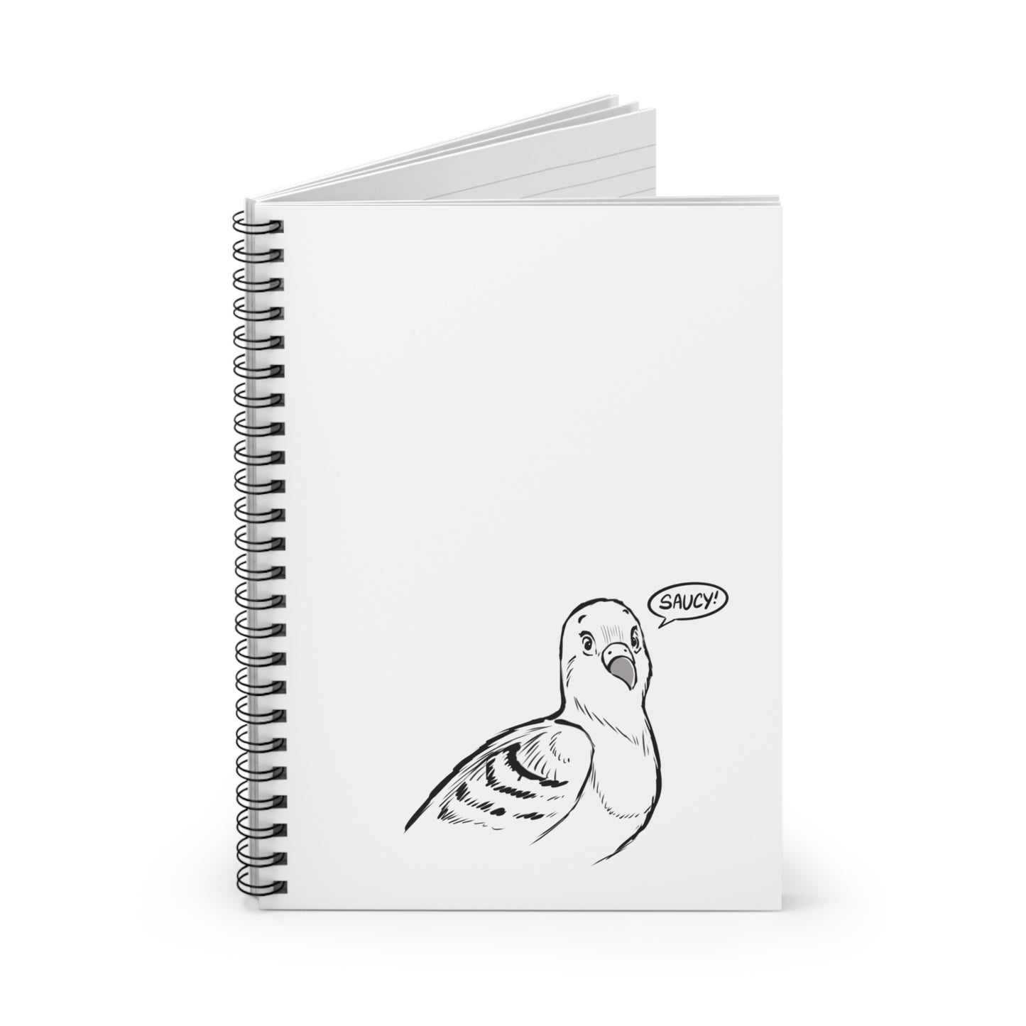 Saucy! Pigeon Notebook