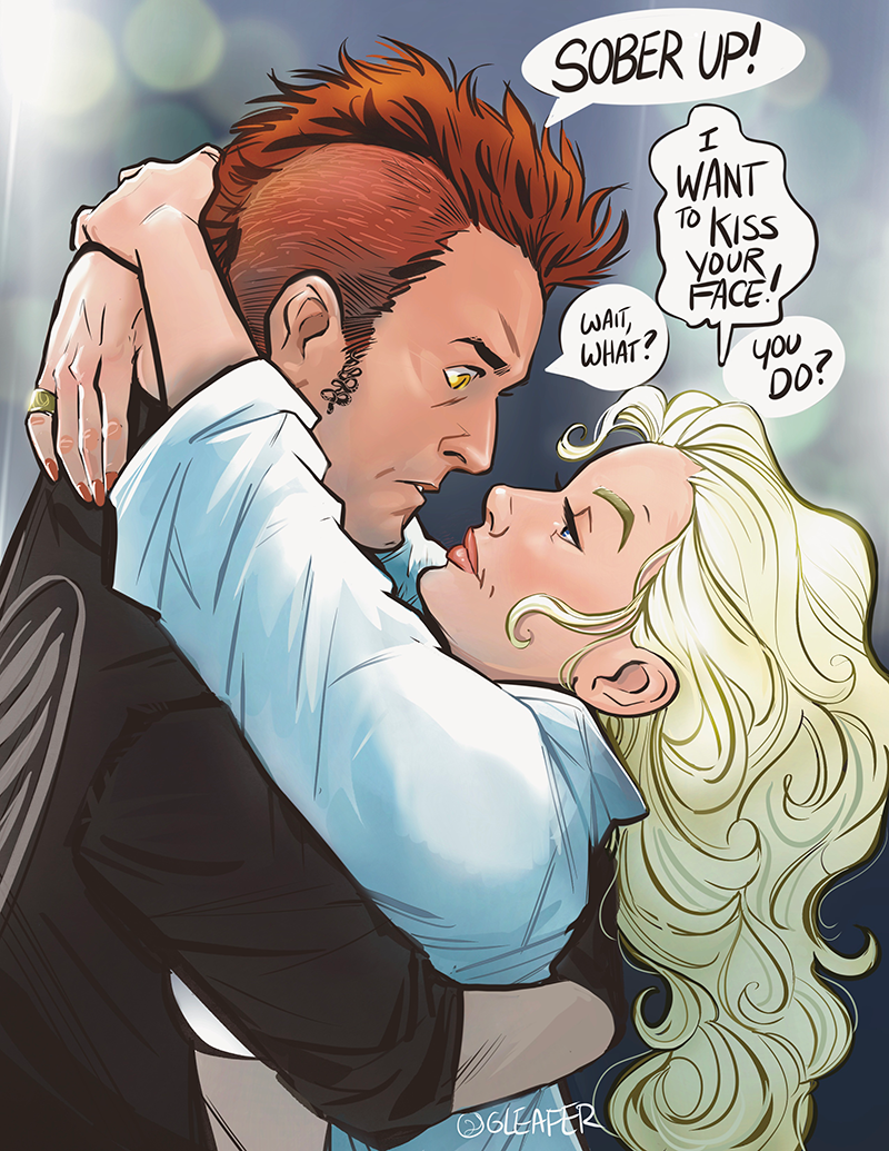 Kiss Your Face - Signed Art Print